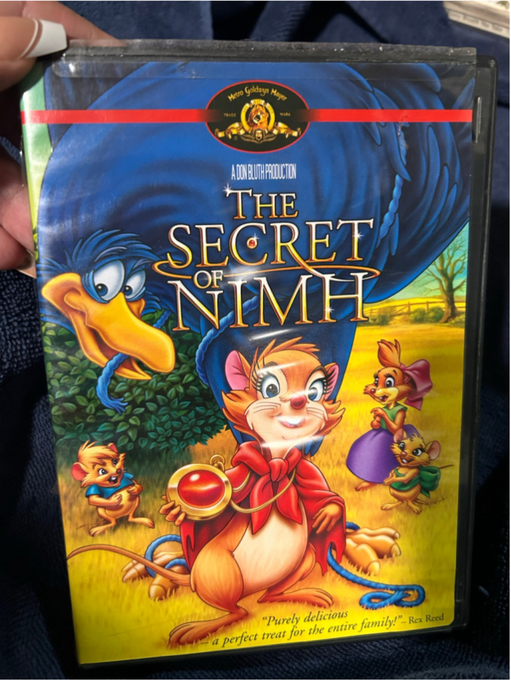 The Secret of NIMH DVD Movie Standard One Size Yellow Blue